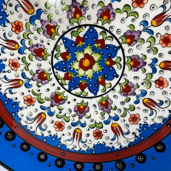 Decorative Turkish Handpainted plate - Picture 3 of 5